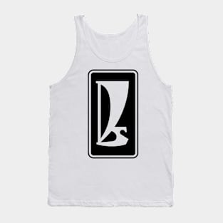 Lada Logo 1980s without lettering (black) Tank Top